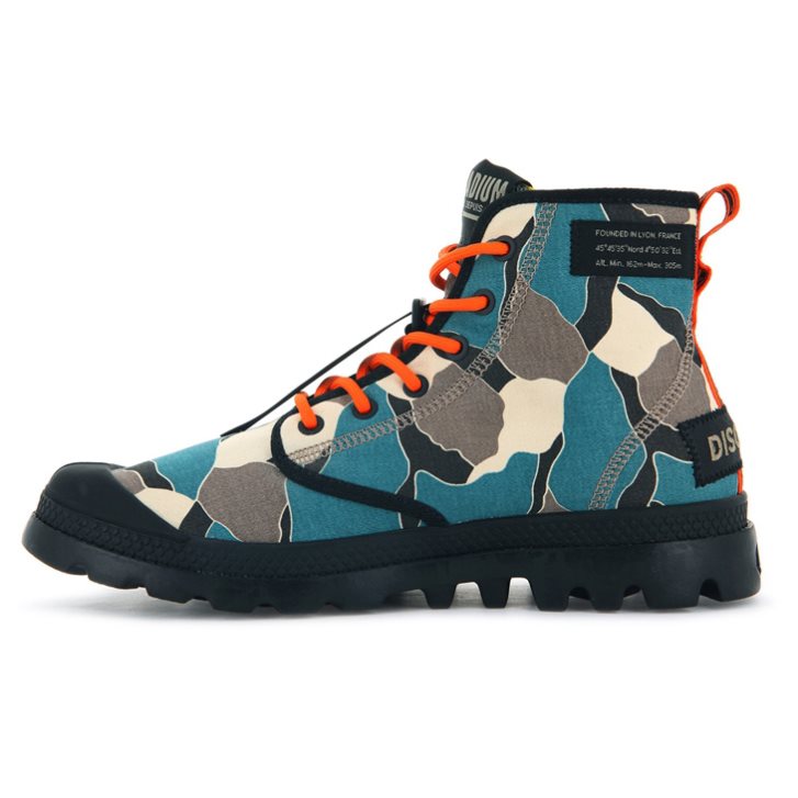 Palladium Pampa Lite Overlab Laarzen Dames Camo | NL 87UIBJZ